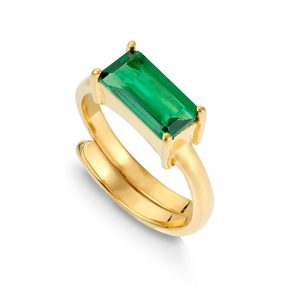 NVR01EMYV-Nirvana-Large-Dark-Emerald-Quartz-Gold-Vermeil-SVP-Ring