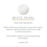 Veta White Baroque Pearl Gold Ring